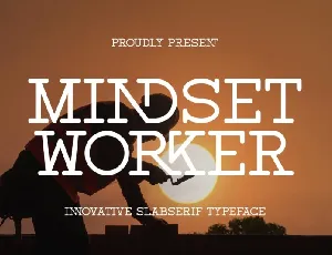 MIndset Worker font