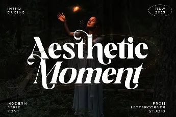 Aesthetic Moment font