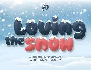 Loving Snow font