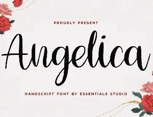 Angelica Script Typeface font