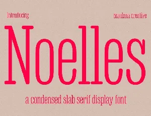 Noelles font