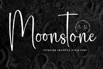 Moonstone Script font