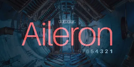 Aileron Family font