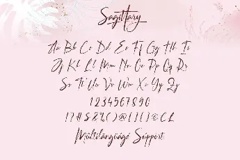 Sagittary font