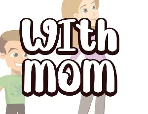 WithMom Script font