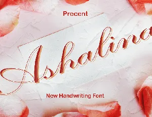 Ashalina font