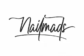 Nailmads Handwriting font