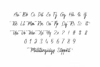 Nailmads Handwriting font