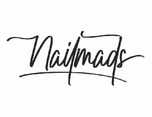 Nailmads Handwriting font