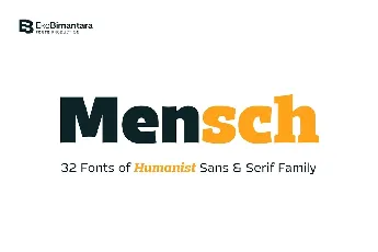 Mensch font