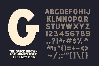 Slow Grade font