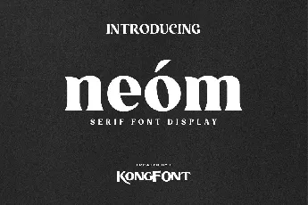 Neom font