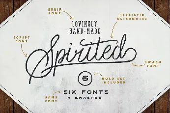 Spirited Family Free font