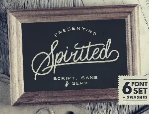 Spirited Family Free font