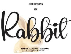 Rabbit font