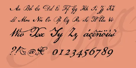 US Declaration font