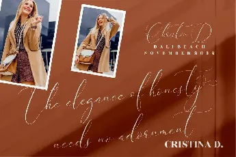 Cristtina Delmonte font