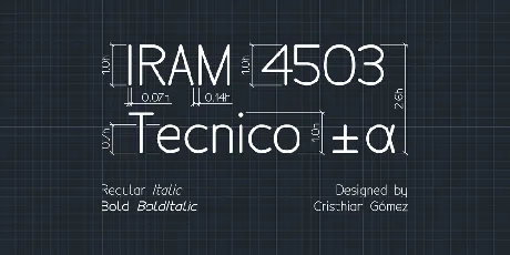 Tecnico font