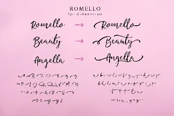 Romello font