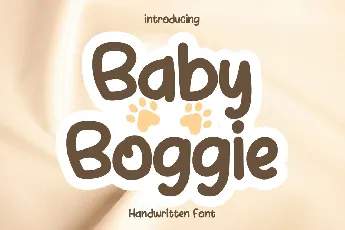 Baby boggie font