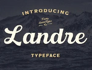 Landre font