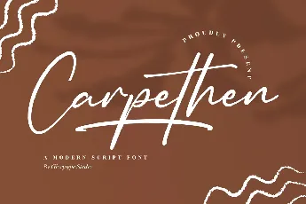 Carpethen font