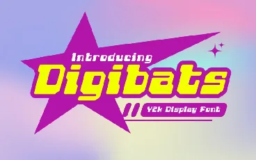 Digibats font