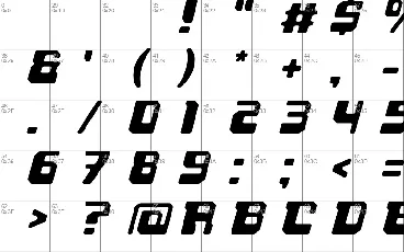 Digibats font