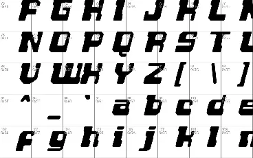 Digibats font