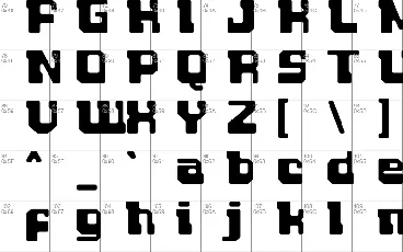 Digibats font