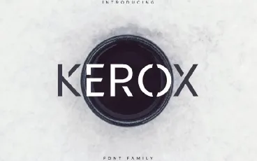 Kerox Sans Serif font