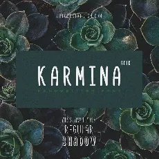 Karmina Handwritten Free font