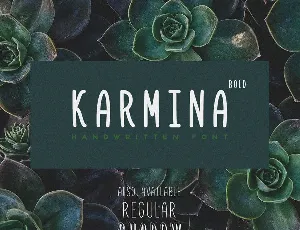 Karmina Handwritten Free font