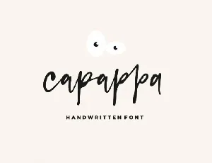 Capappa Handwritten font