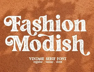 Fashion Modish font