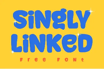 Singly Linked font