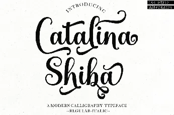 Catalina Shiba font