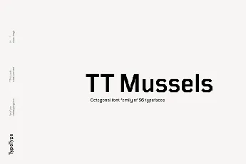 TT Mussels Family font