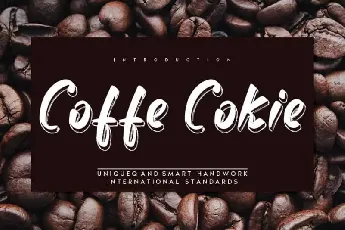 Coffe Cokie Script font