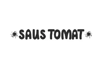 Saus Tomat font