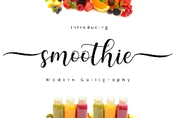 Smoothie font