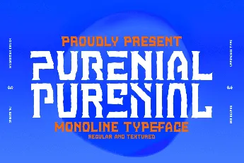 Purenial DEMO font