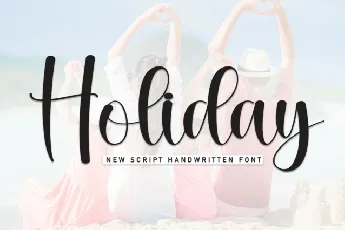 Holiday Calligraphy font