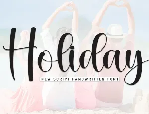 Holiday Calligraphy font