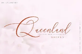 Queenland Script font