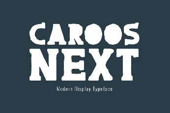 Caroos Next font