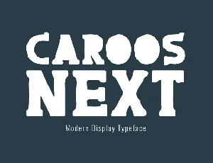 Caroos Next font