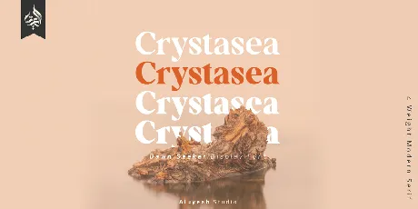 Crystasea font