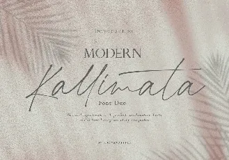 Kallimata font