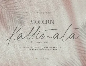 Kallimata font